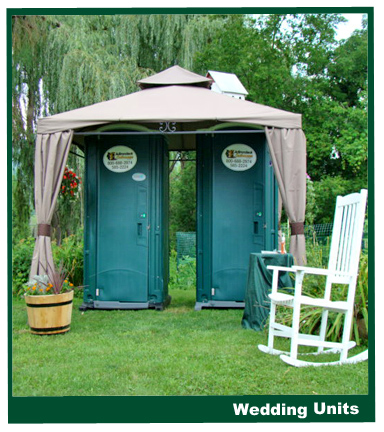 outhouse for wedding